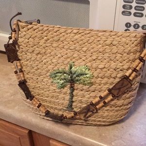 Palm tree purse